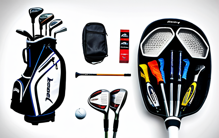 골프 필수 장비 구매 팁 - A Golfer Putting on a Green**

"A golfer, fully clothed in modest golf apparel, kneeling on a lush g...