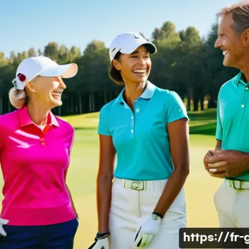 골프 이벤트 및 대회 참여 방법 - **Prompt 1: The Beginner's Triumph on a French Green**
    A vibrant, sun-drenched scene on a pictur...